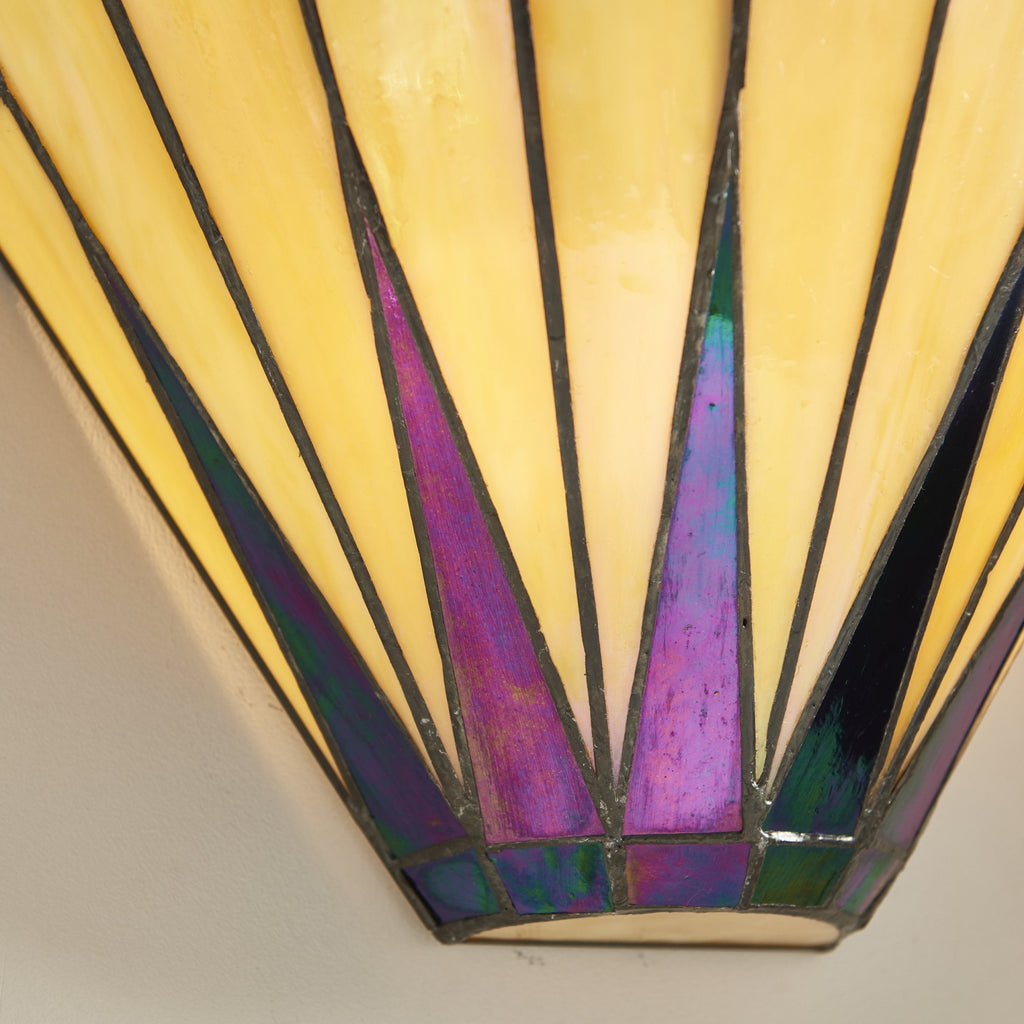 64046 Dark Star Tiffany Wall Light