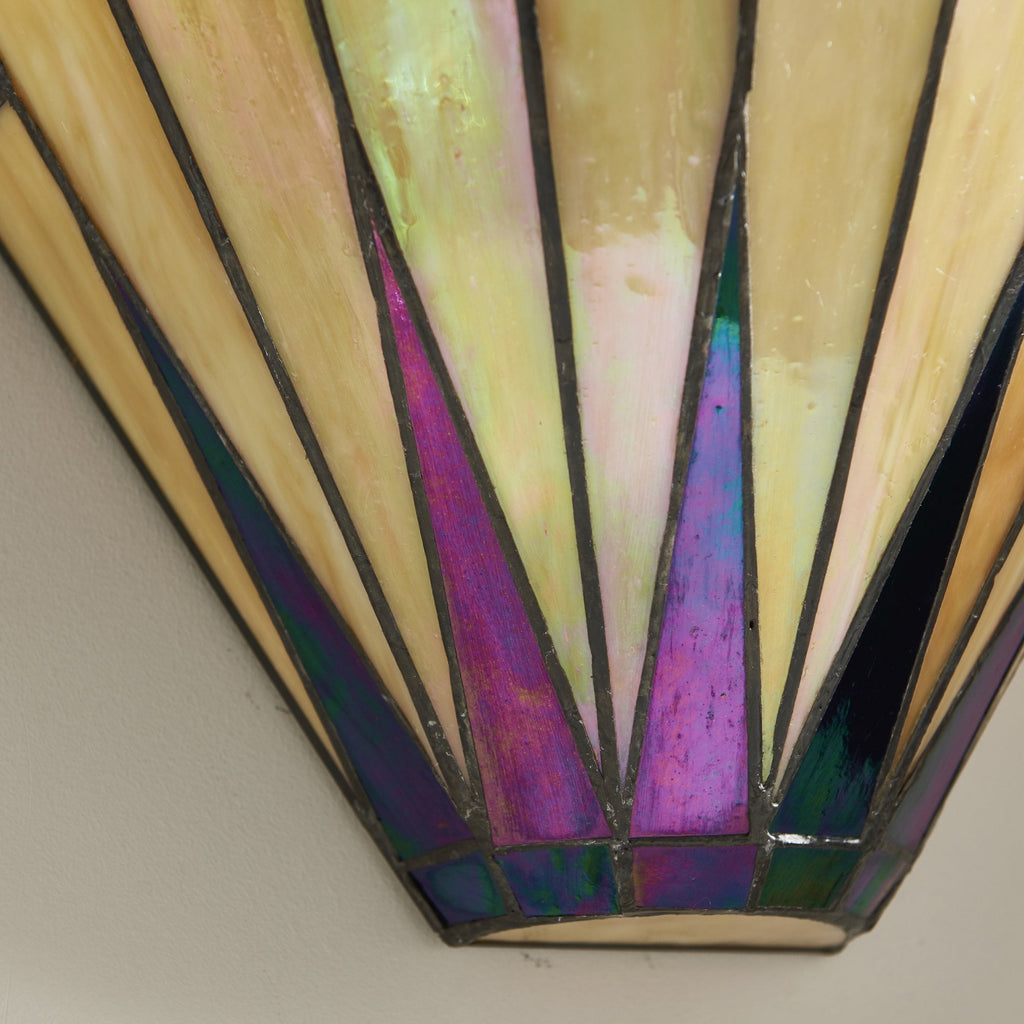 64046 Dark Star Tiffany Wall Light