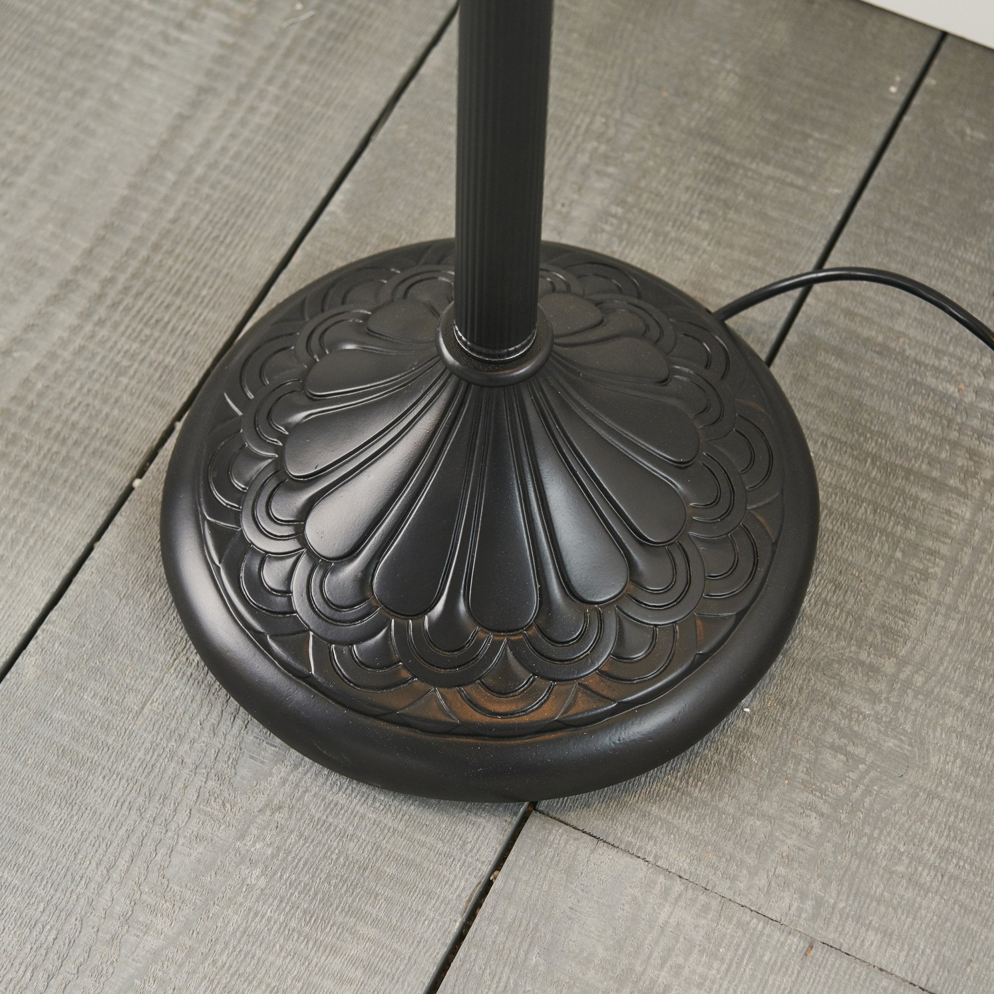 64069 Dragonfly Blue Tiffany Floor Lamp