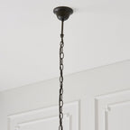 64080 Dragonfly Blue Tiffany Medium 3 Light Pendant
