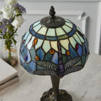 64088 Dragonfly Blue Tiffany Intermediate Table Lamp