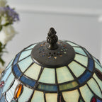 64088 Dragonfly Blue Tiffany Intermediate Table Lamp