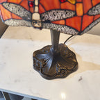 64093 Dragonfly Flame Tiffany Medium Table Lamp