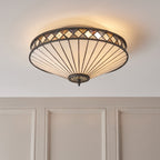 64145 Fargo Tiffany Medium 2 Light Flush
