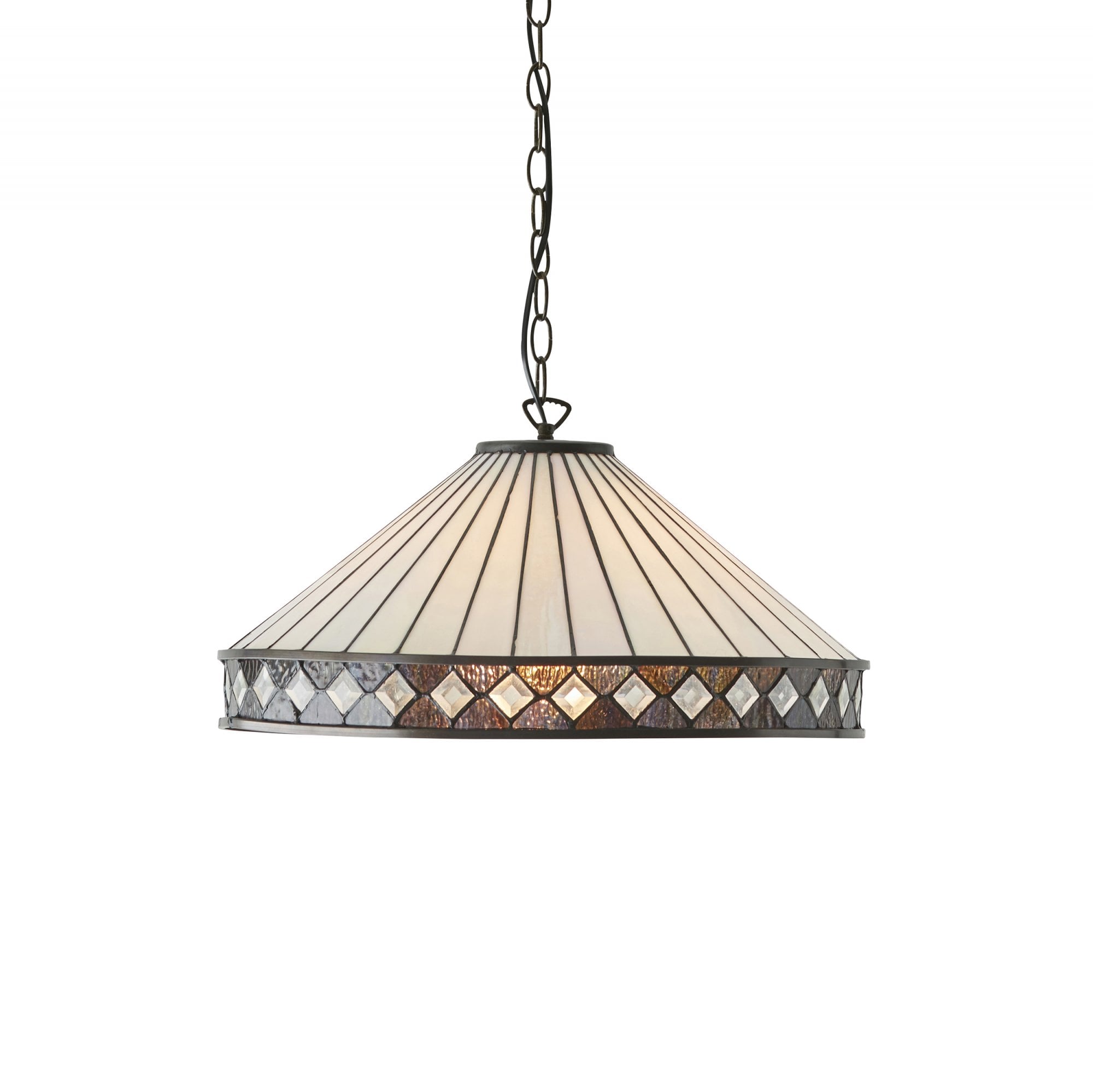 64147 Fargo Tiffany Large 1 Light Pendant