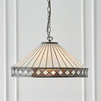 64147 Fargo Tiffany Large 1 Light Pendant