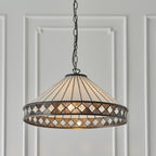 64147 Fargo Tiffany Large 1 Light Pendant