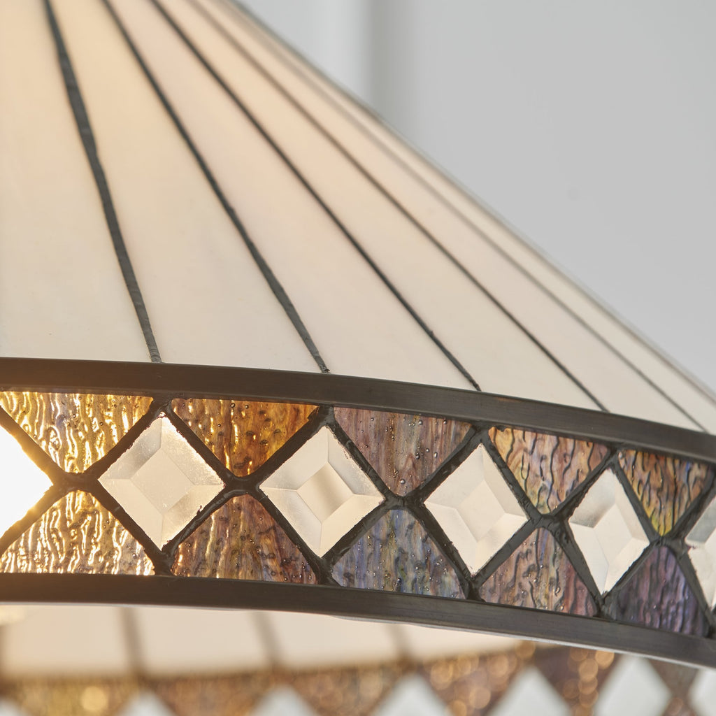 64147 Fargo Tiffany Large 1 Light Pendant
