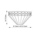 64149 Fargo Tiffany Wall Light