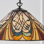 64162 Hector Tiffany Medium 1 Light Pendant