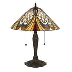 64163 Hector Tiffany Medium Table Lamp