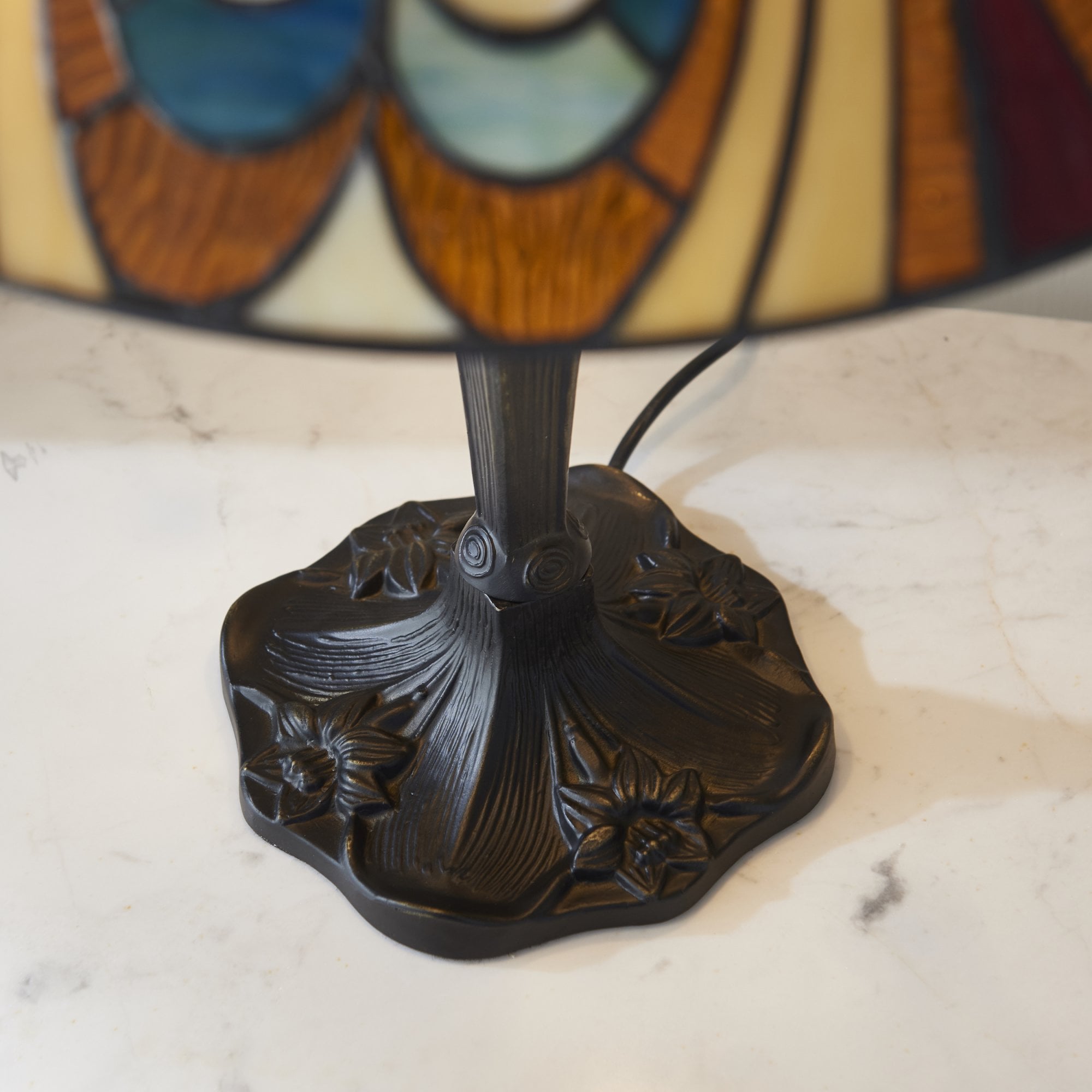 64163 Hector Tiffany Medium Table Lamp