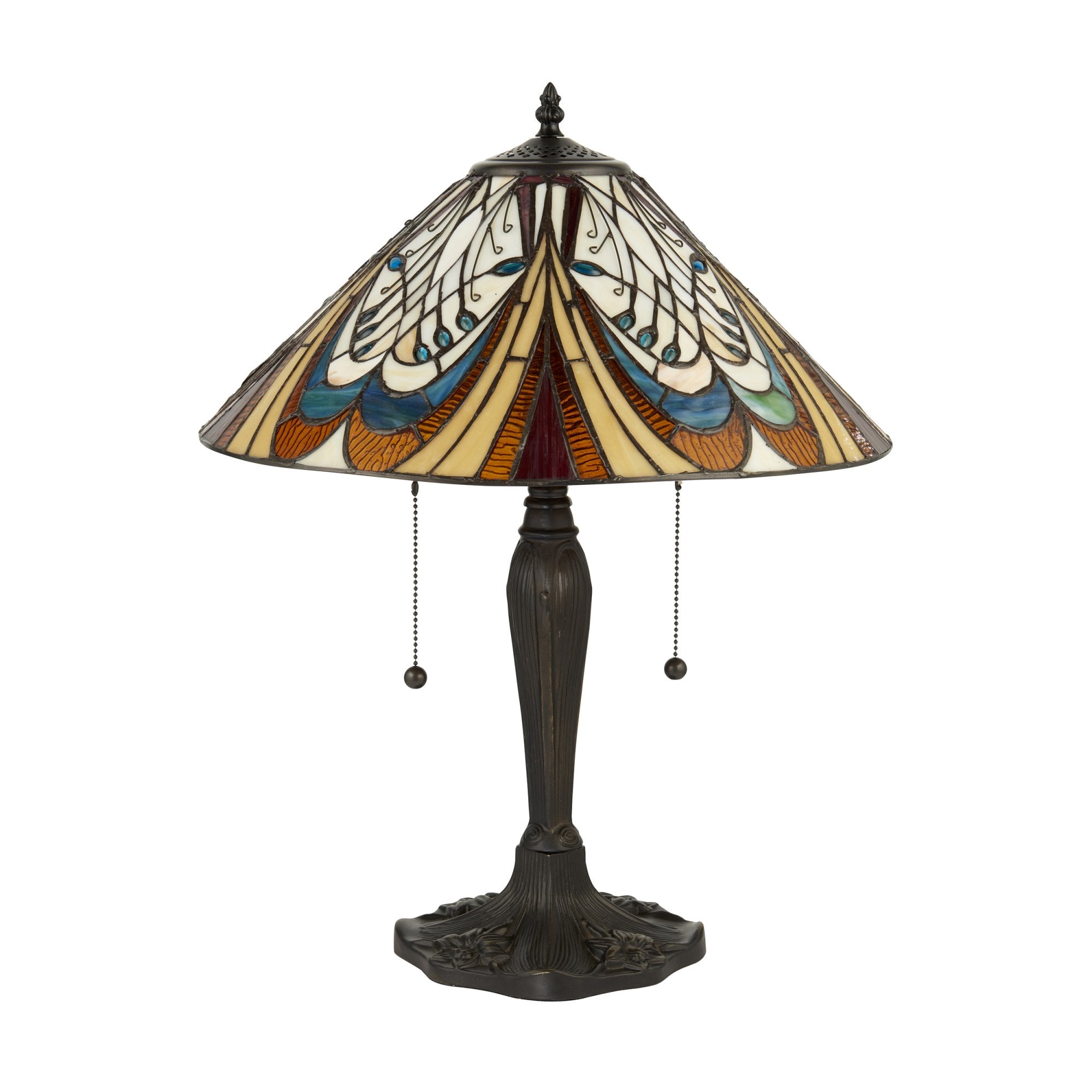 64163 Hector Tiffany Medium Table Lamp
