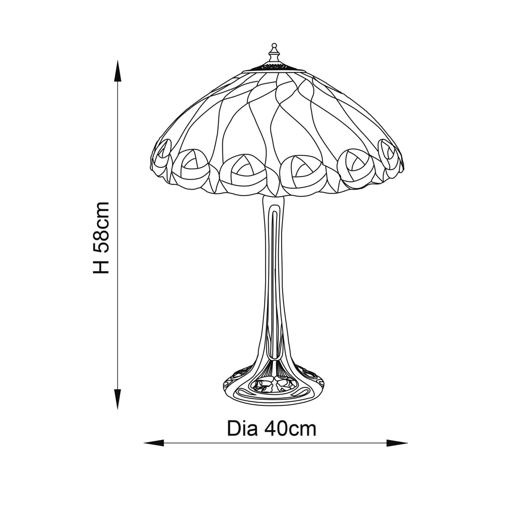 64177 Hutchinson Tiffany Medium Table