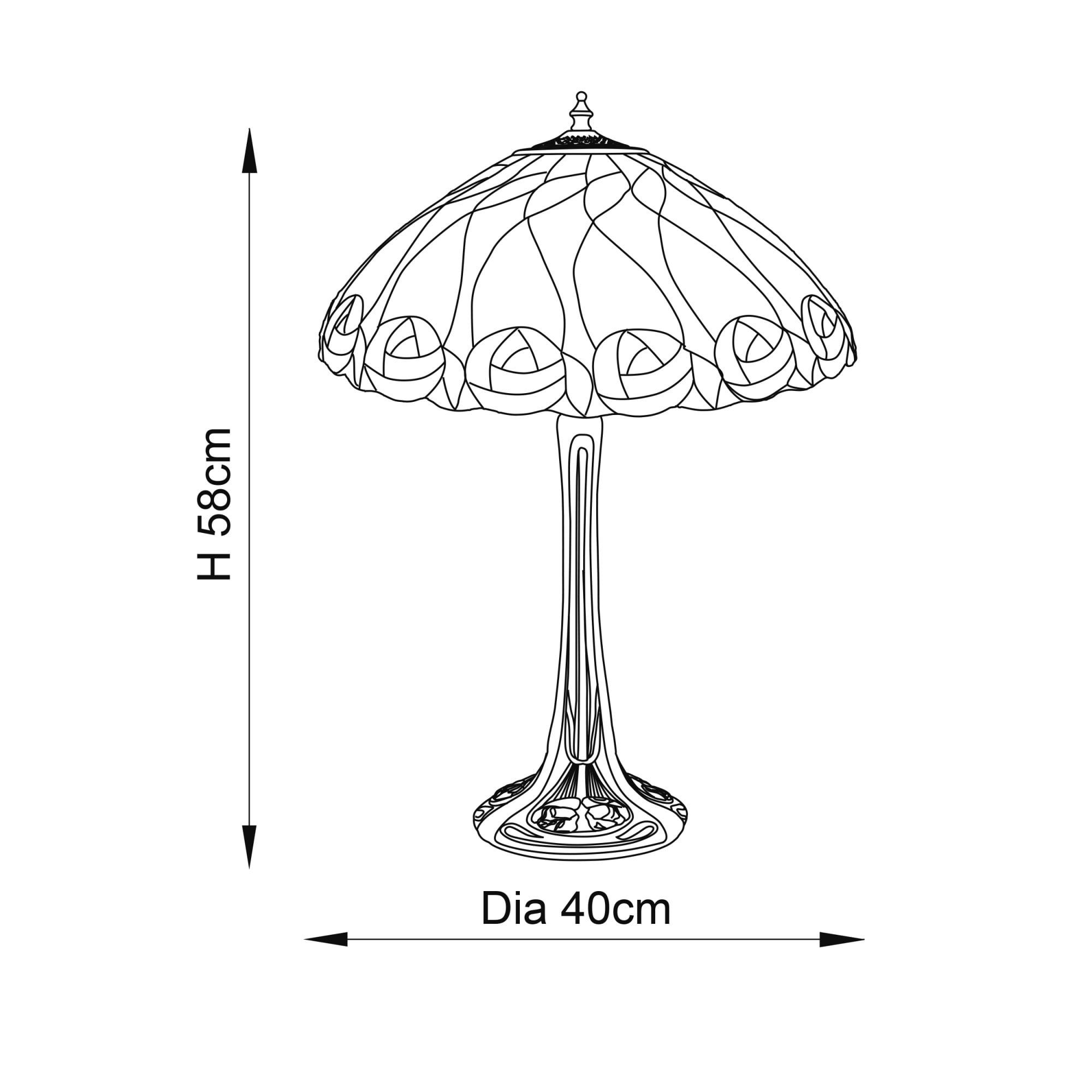 64177 Hutchinson Tiffany Medium Table
