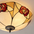 64182 Ingram Tiffany Large 2 Light Flush
