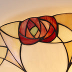 64182 Ingram Tiffany Large 2 Light Flush