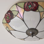 64182 Ingram Tiffany Large 2 Light Flush