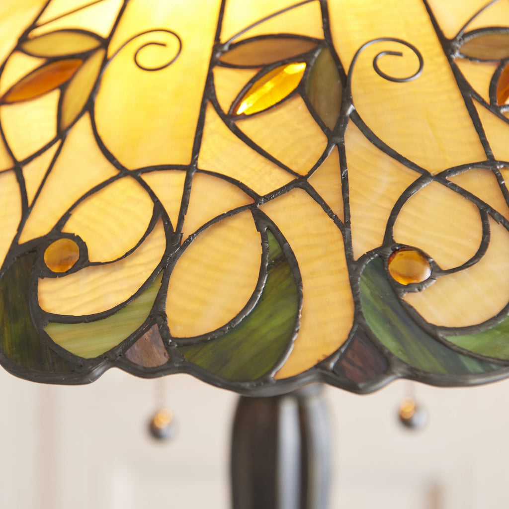 64192 Jamelia Tiffany Floor Lamp