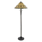 64192 Jamelia Tiffany Floor Lamp