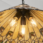 64194 Jamelia Tiffany Large 3 Light Pendant