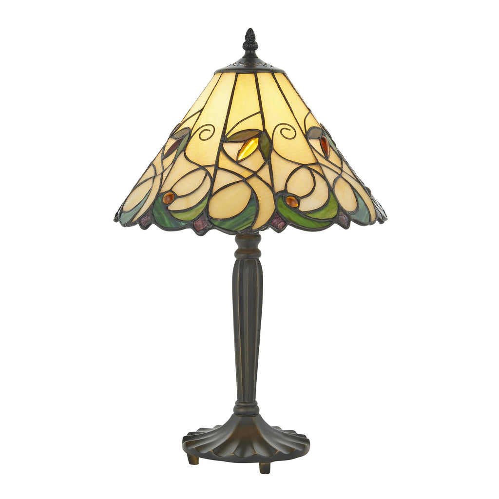 64195 Jamelia Tiffany Small Table Lamp