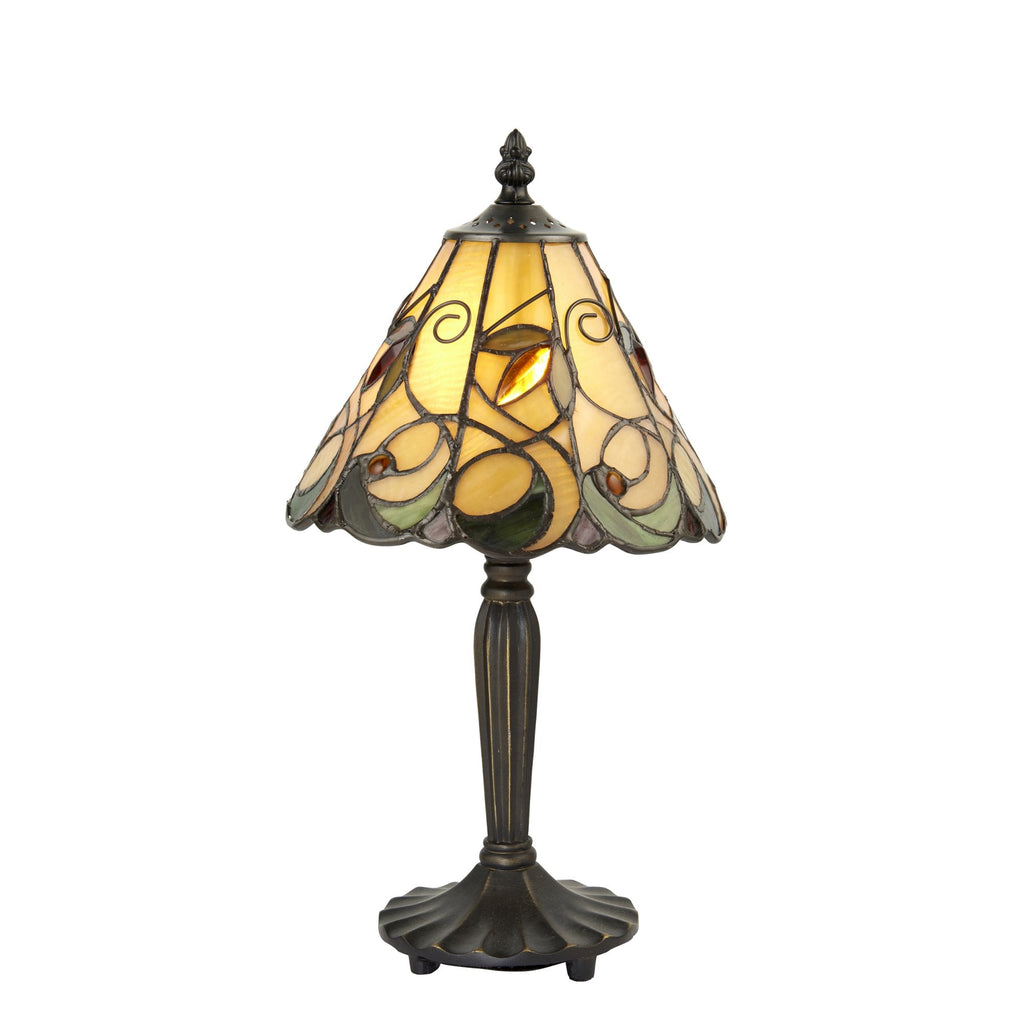 64196 Jamelia Tiffany Intermediate Table Lamp