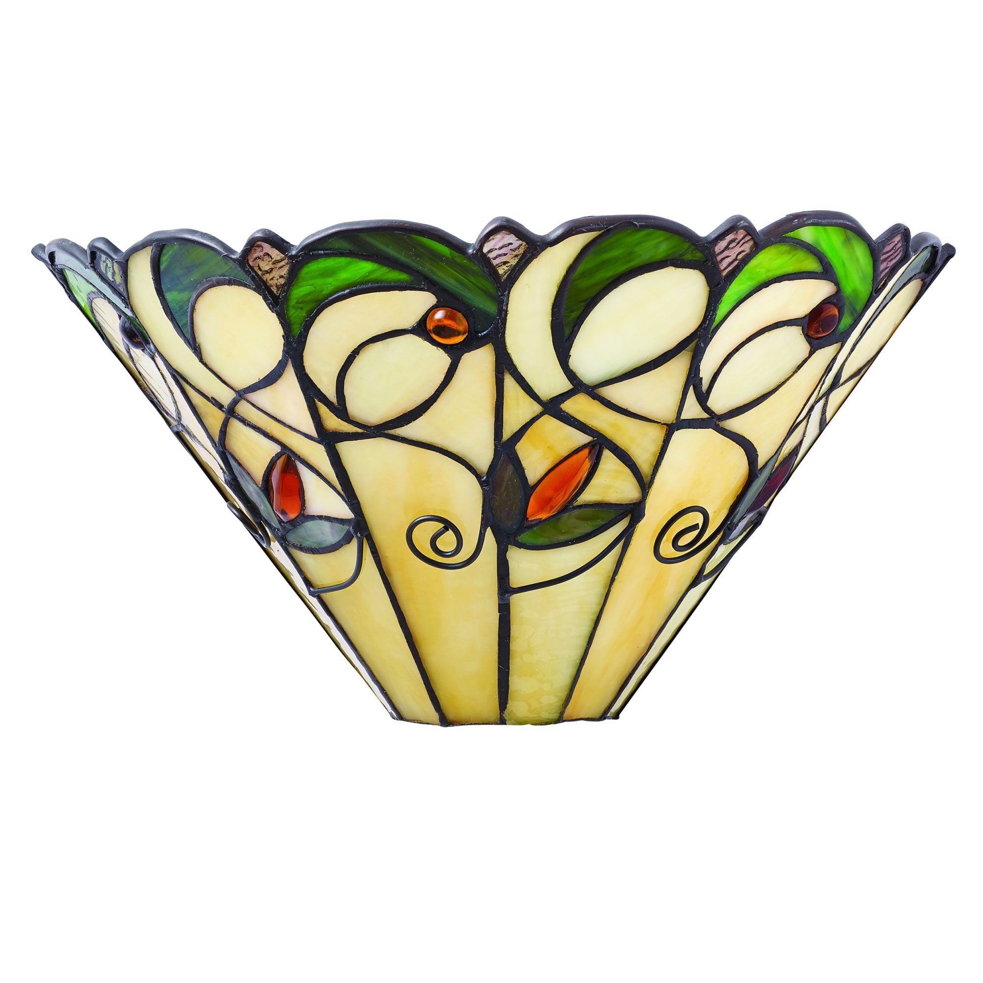 64198 Jamelia Tiffany Wall Light