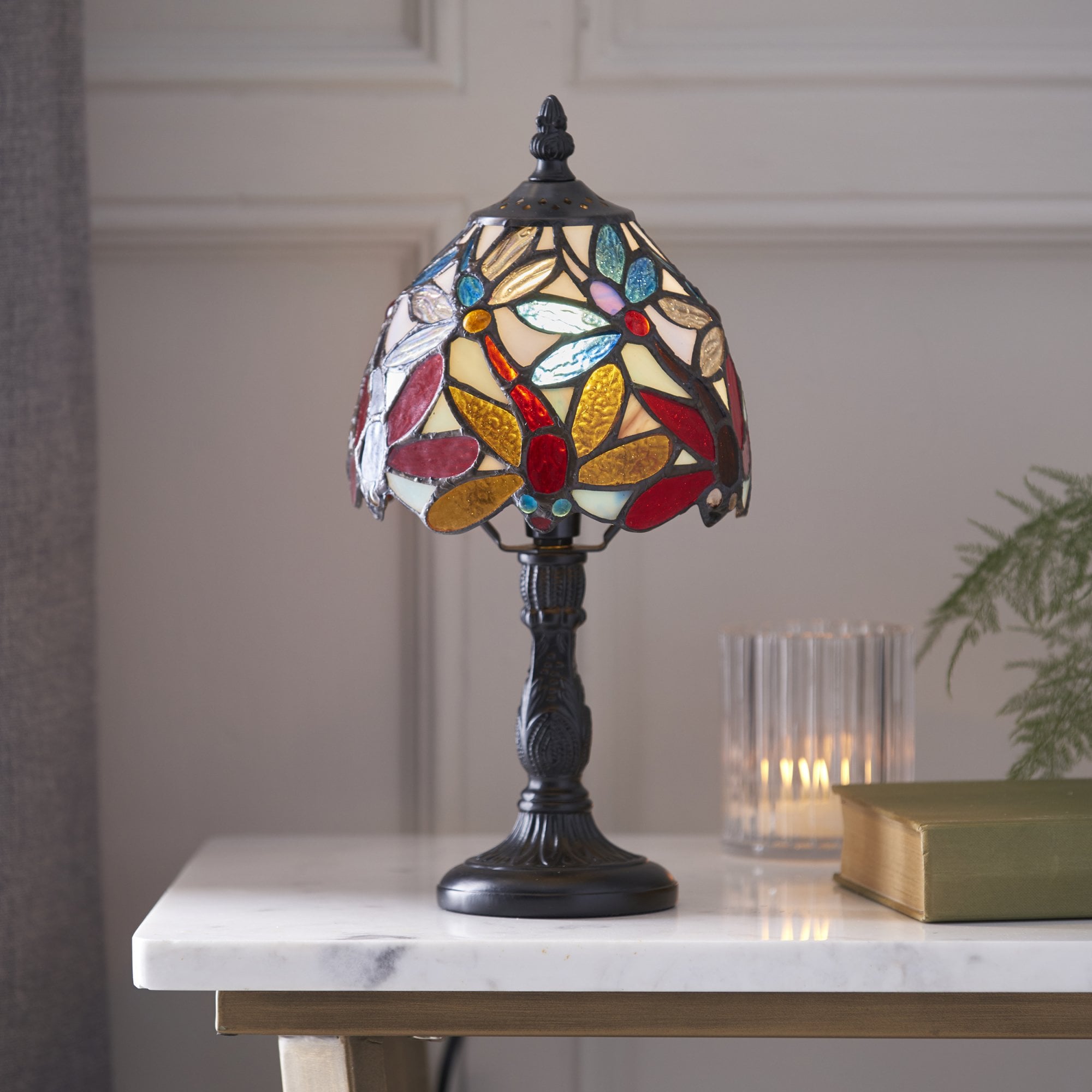 64246 Lorette Tiffany Mini Table Lamp