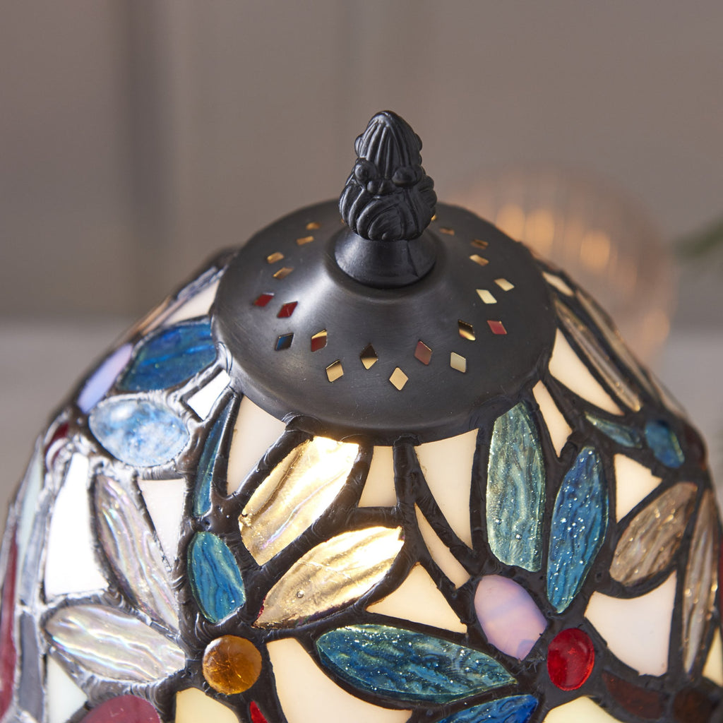 64246 Lorette Tiffany Mini Table Lamp
