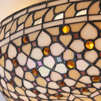 64276 Mille Feux Tiffany Large 2 Light Flush