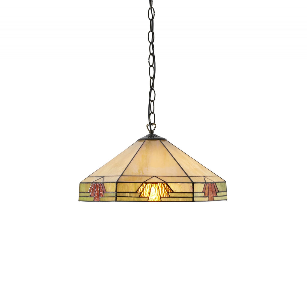 64285 Nevada Tiffany Medium 1 Light Pendant