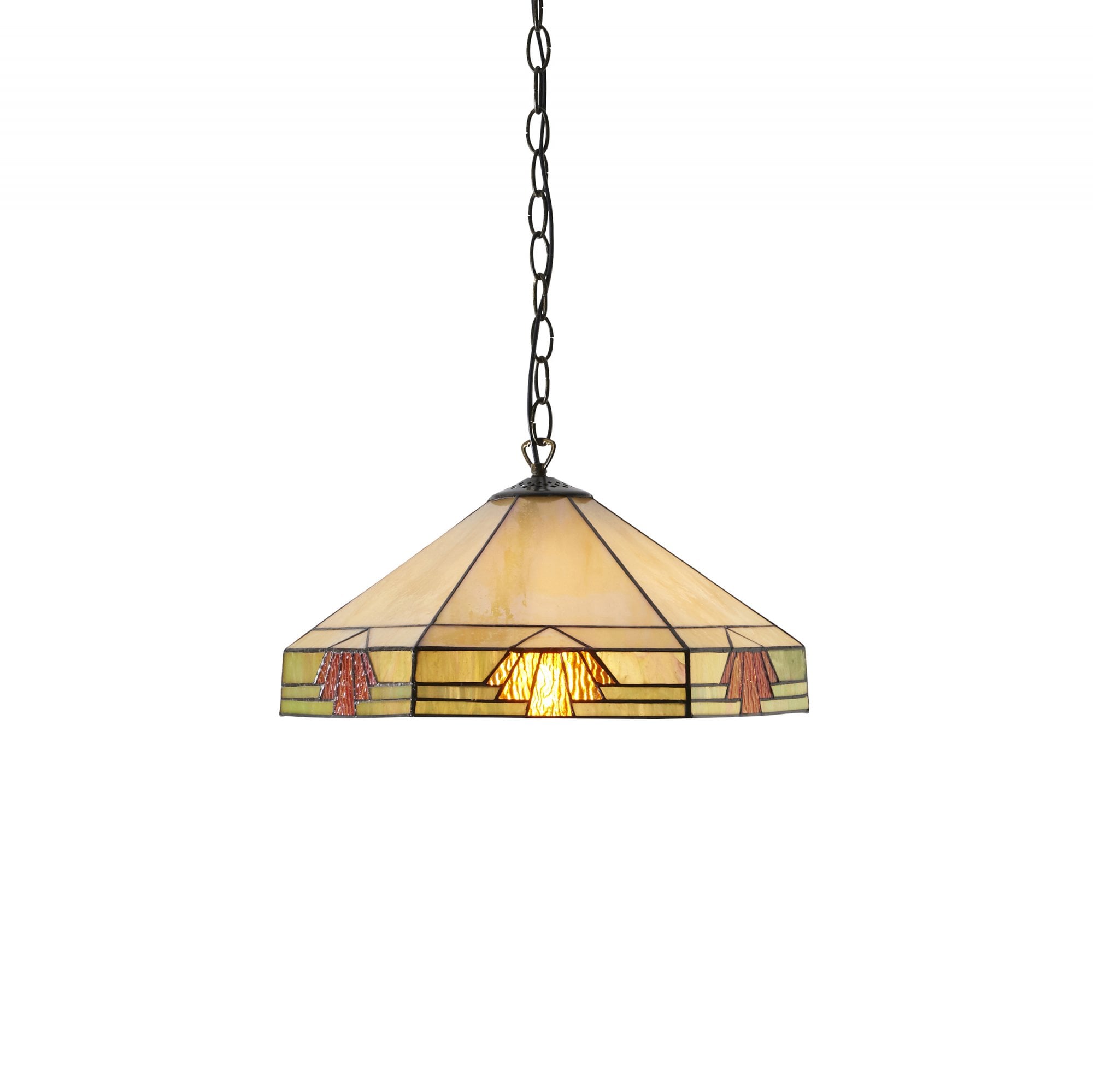 64285 Nevada Tiffany Medium 1 Light Pendant