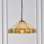 64285 Nevada Tiffany Medium 1 Light Pendant