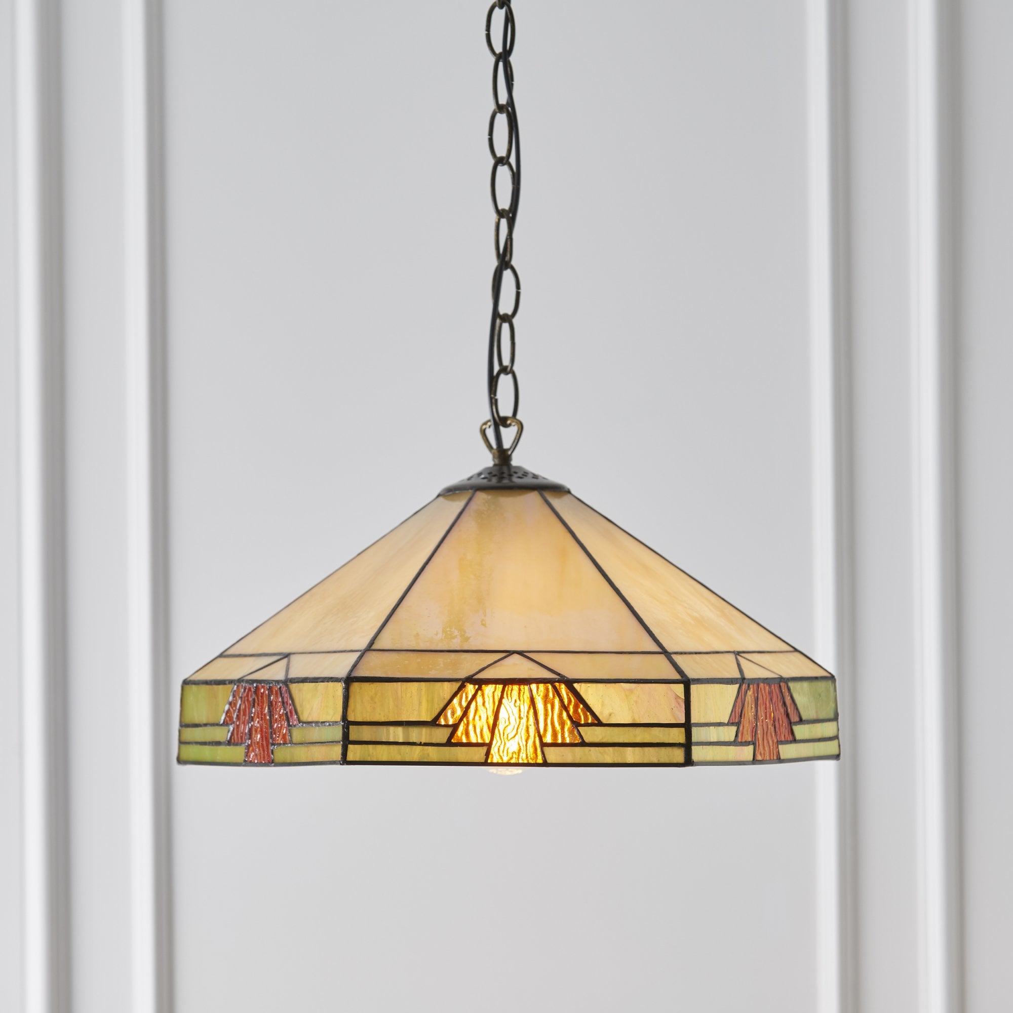 64285 Nevada Tiffany Medium 1 Light Pendant