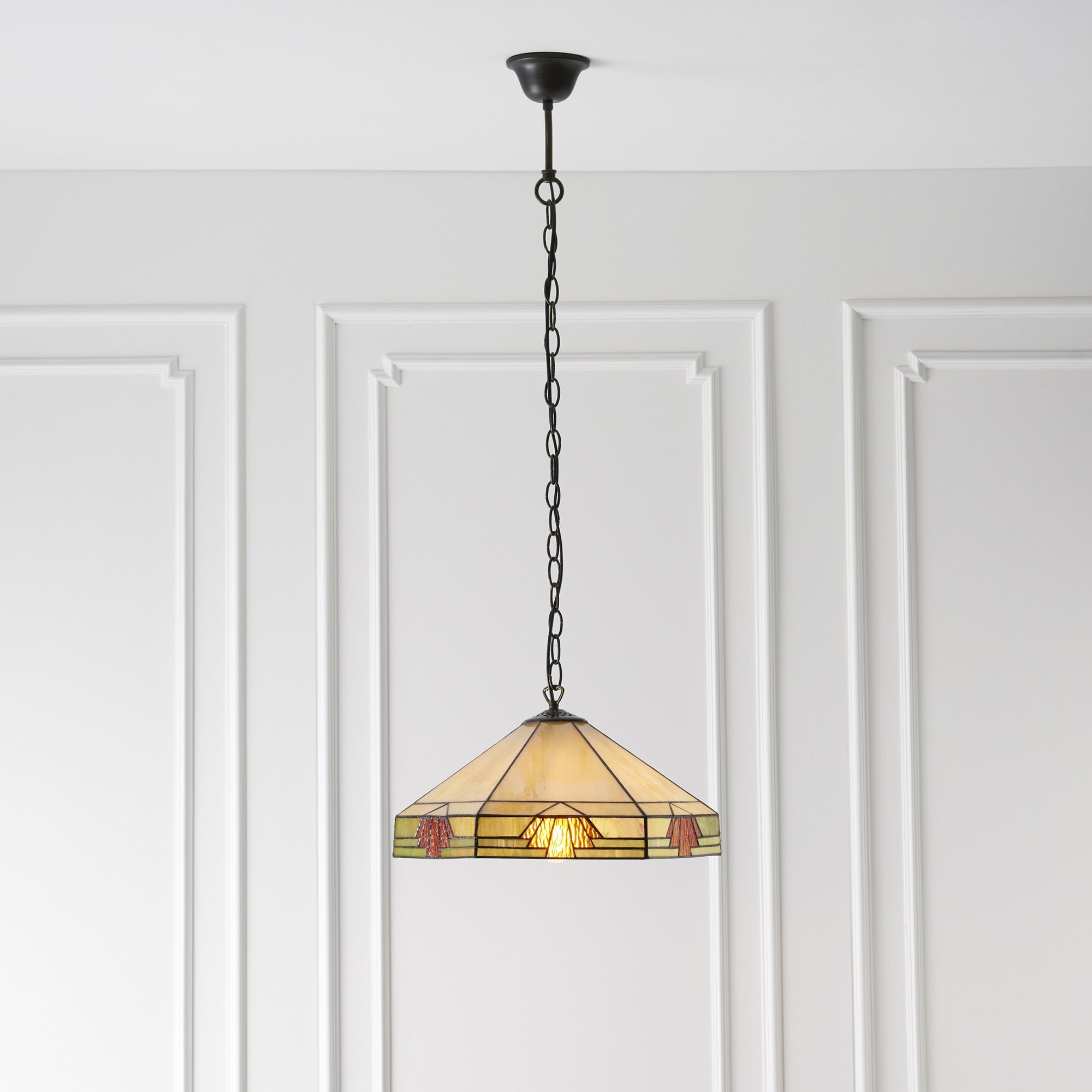 64285 Nevada Tiffany Medium 1 Light Pendant