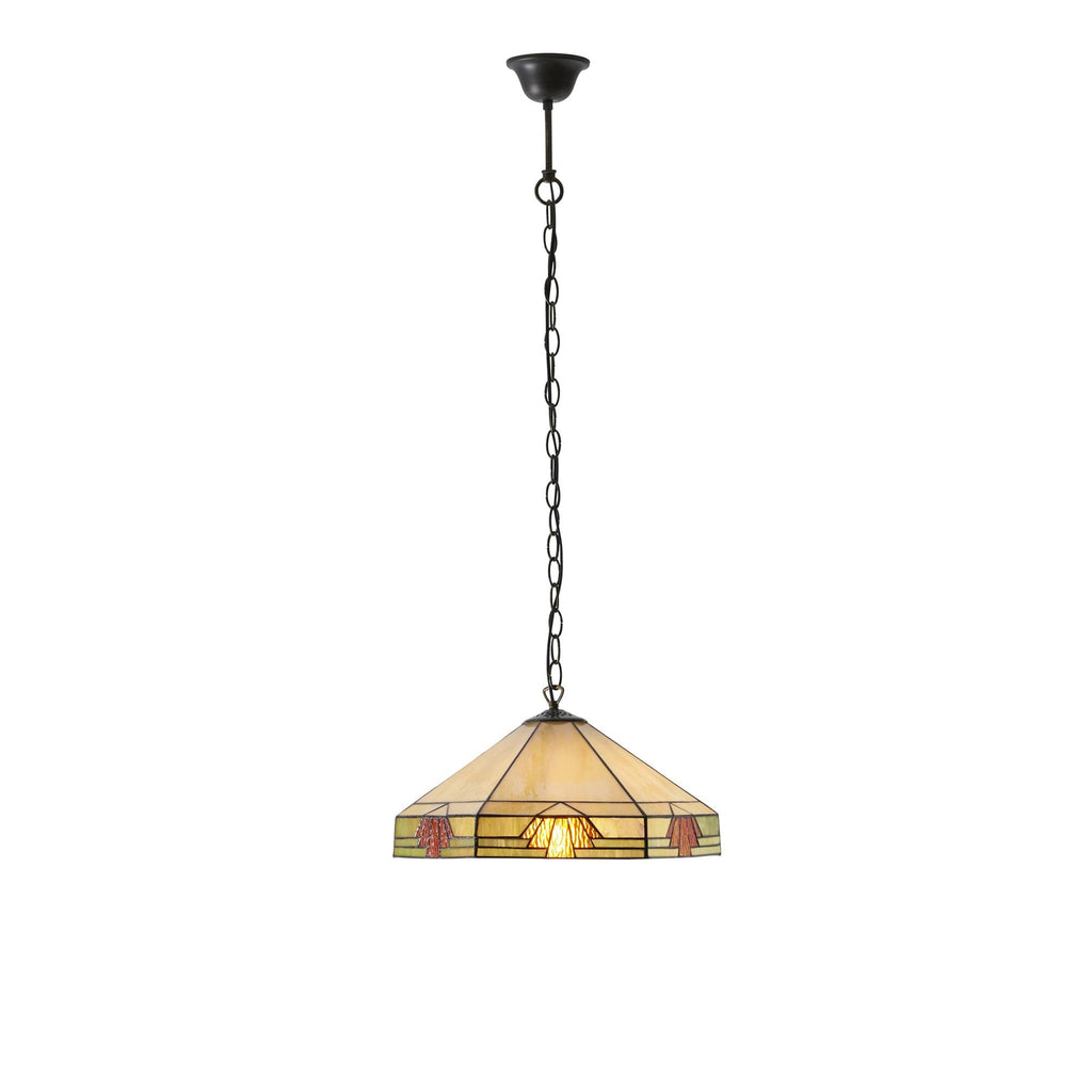 64285 Nevada Tiffany Medium 1 Light Pendant