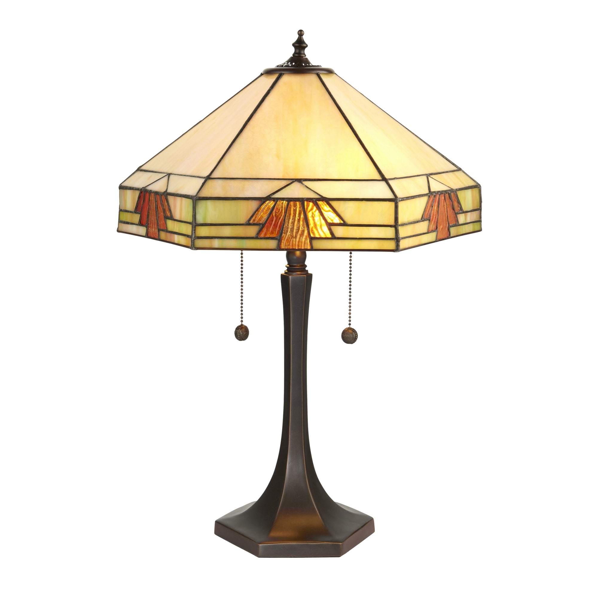 64286 Nevada Tiffany Medium Table Lamp