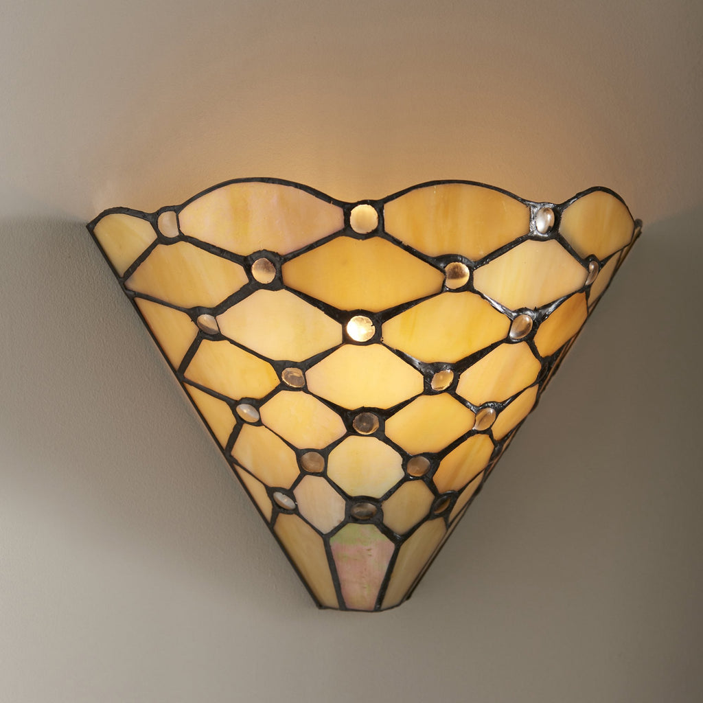 64302 Pearl Tiffany Wall Light