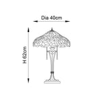 Sullivan Tiffany Medium Table  Lamp