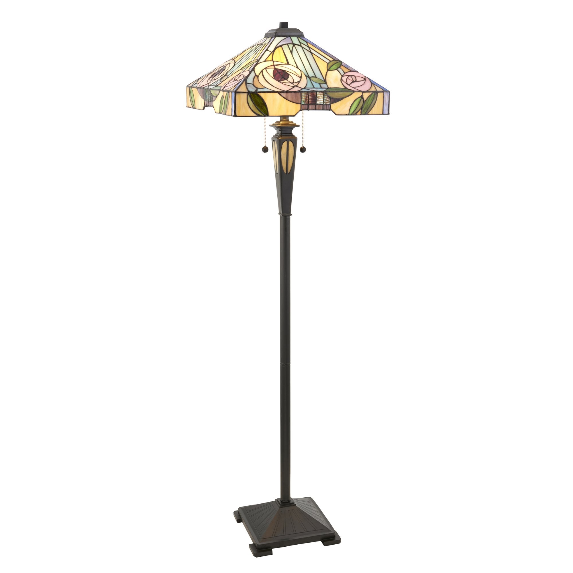 64383 Willow Tiffany Floor Lamp