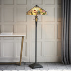 64383 Willow Tiffany Floor Lamp