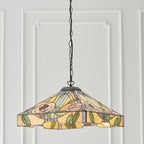 64384 Willow Tiffany Large 3 Light Pendant