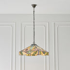 64384 Willow Tiffany Large 3 Light Pendant