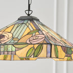 64384 Willow Tiffany Large 3 Light Pendant