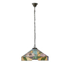 64384 Willow Tiffany Large 3 Light Pendant