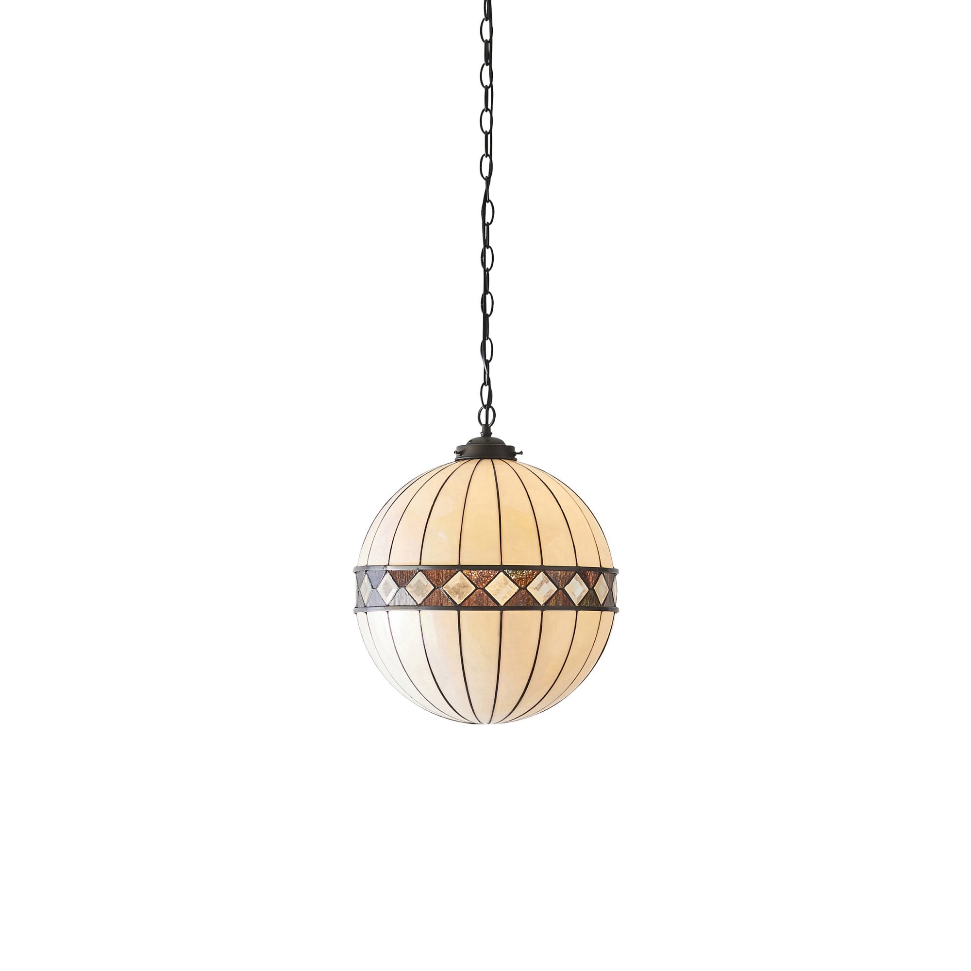67045 Fargo Tiffany Medium Globe 1 Light Pendant