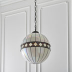67045 Fargo Tiffany Medium Globe 1 Light Pendant