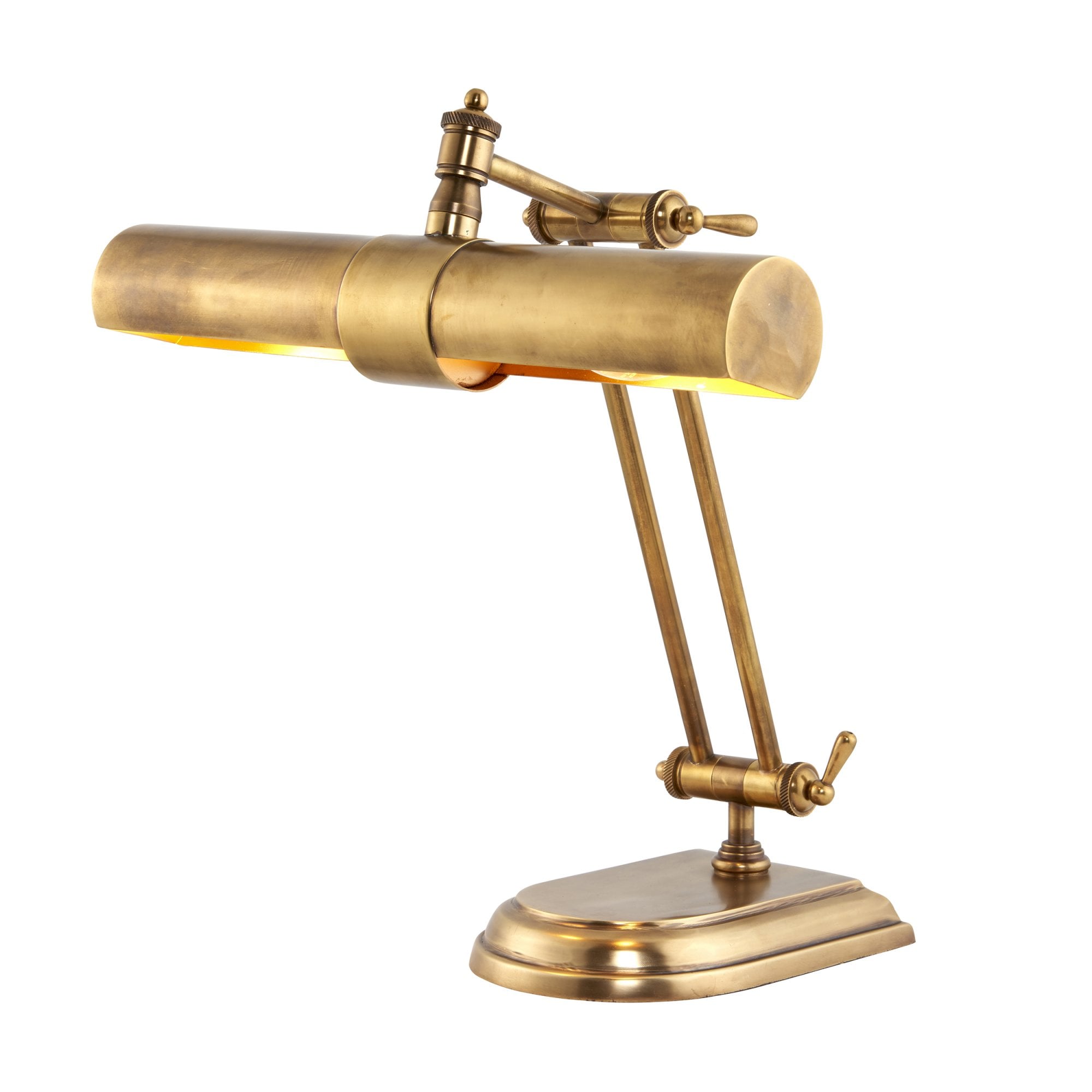 69834 Winchester Table Lamp Solid Brass