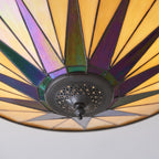 70240 Dark Star Tiffany Large 2 Light Flush